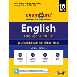Raajkart Full Marks Examguru CBSE Question Bank With Sample Papers English Language