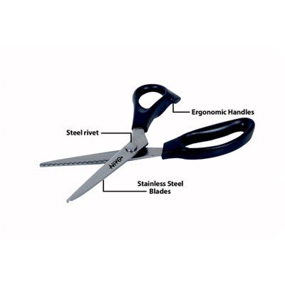 アクセサリー NOYO Raajkart.com - Niyo | Pinking Scissors | Zig Zag Cut | Stainless