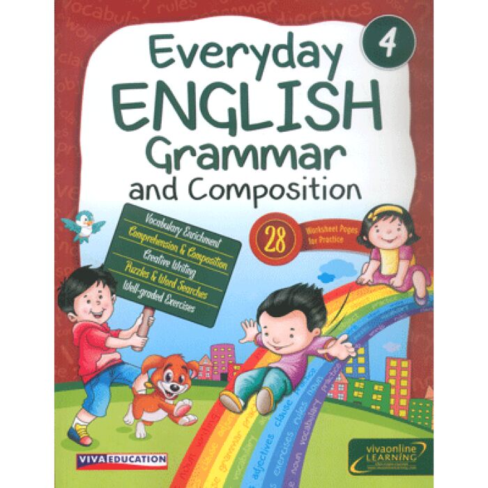 everyday english grammar and composition viva education class 4