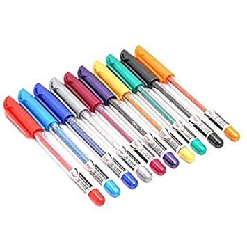 Glitter Gel Pens, 100 Color Glitter Pen Set for India