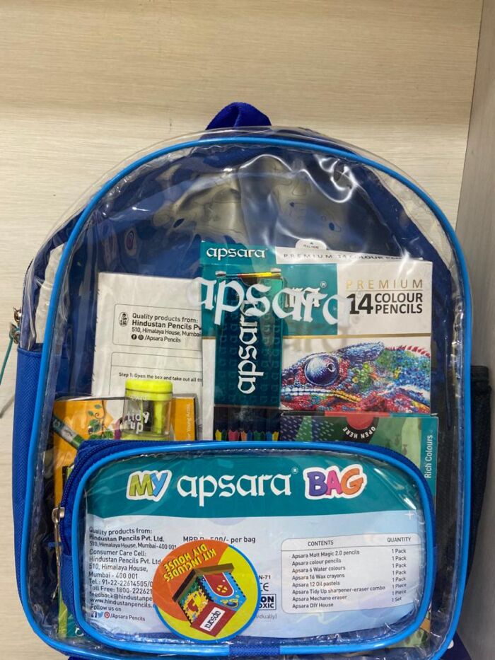 18 Piece Wholesale Basic School Supply Kit With 19