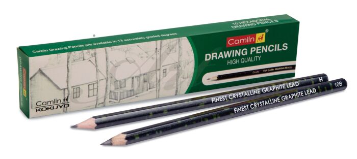 Buy Camlin Charcoal Pencils Assorted pack of 3 grades Online in India
