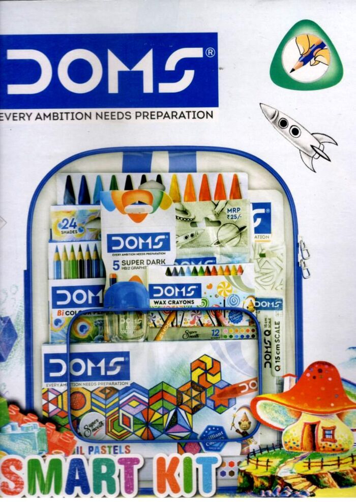 Doms Art Kit : Gift Set For Kids MRP 199 - Octaplay.in