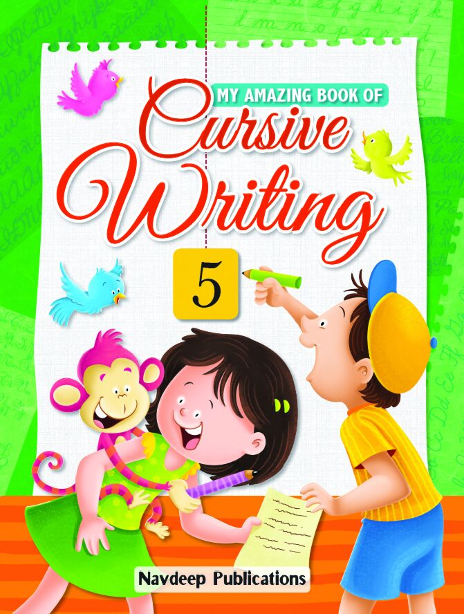 Raajkart.com - Navdeep My Amazing Book of Cursive Writing Book 5 Buy ...