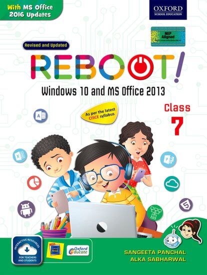  Oxford Reboot Computer Science Textbook for Class 7 Buy Books  Online at Best Price in India