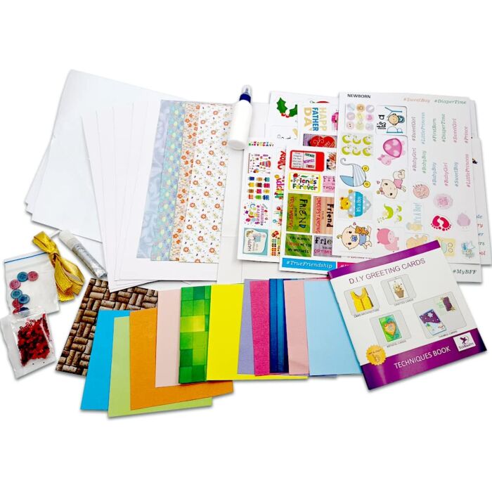  Toykraft: Greeting Card Making Kit for Kids, Arts and