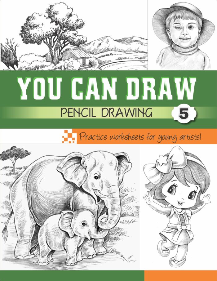 Scenery drawing for class 1 to 5। Drawing ideas for drawing competition।  Alekhan drawing - YouTube