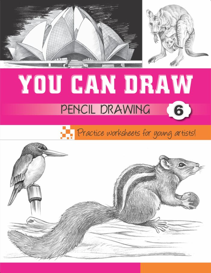 Rohan You Can Draw Pencil Drawing for Class 6 - Malik Booksellers &  Stationers-saigonsouth.com.vn