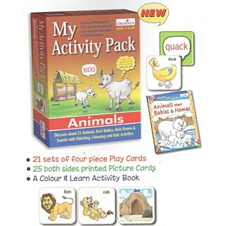 Creative Educational Aids Pre-School - My Activity Pack Animals (0182)