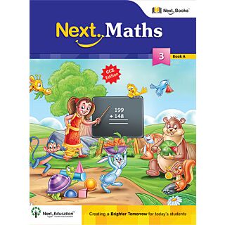 Next Education Next Maths Book A for Class 3 (Old Edition 2017)
