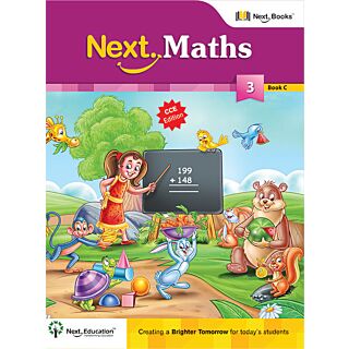 Next Education Next Maths Book C for Class 3 (Old Edition 2016)