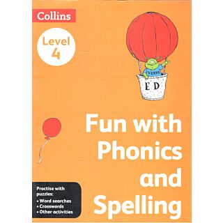 Collins Fun with Phonics and Spelling Level 4 by Julie Crimmins-Crocker Old Edition