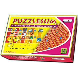 Creative Educational Aids | Puzzlesum | Age: 8+ | Art No. 0670 |