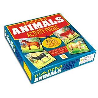 Creative Educational Aids | Farm Animals – Activity Puzzles | Age: 3+ | Art No. 0713 |