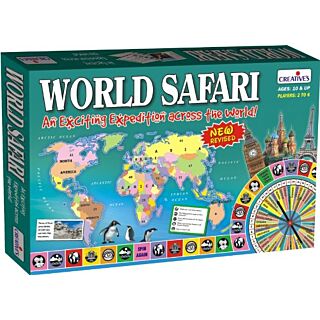 Creative Educational Aids | World Safari Senior | Age: 9+ | Art No. 0811 |
