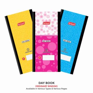 Neelgagan | Day Book Ordinary Binding | No.1 | Size: (13.0cm x 34.0cm) | 64 Pages |