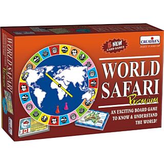Creative Educational Aids | World Safari – Premium | Age: 9+ | Art No. 1028 |