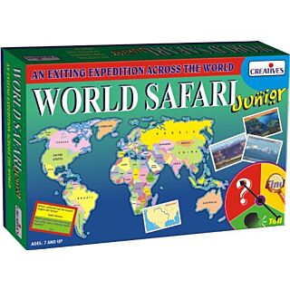 Creative Educational Aids | World Safari Junior | Age: 8+ | Art No. 1029 |
