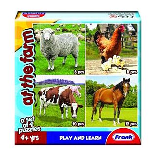 Frank | Animals Puzzles | At the Farm | Code 10501 |
