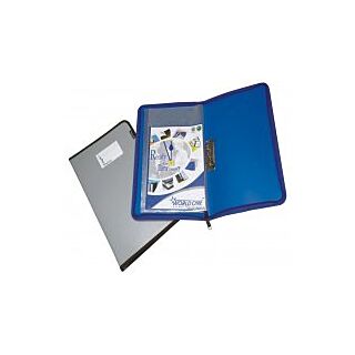 World One | Zipper Display Book | Size: Foolscape - 20 Pockets | Art No. DB515F |