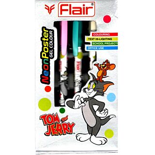 flair neon poster gel colour