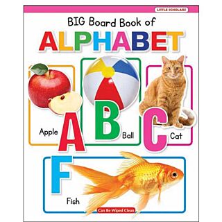 Little Scholarz New Big Board Book of Alphabet | S-332 |