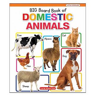 Little Scholarz New Big Board Book of Domestic Animals | S-336 |