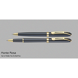 Pierre Cardin | Monte Rosa Pen Set ( Roller Pen & Ball Pen ) | Ink Blue |
