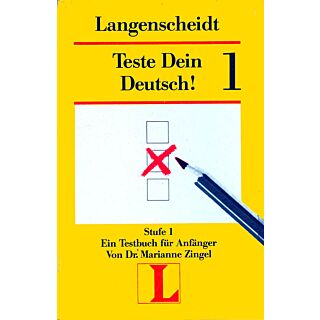 Goyal Teste Dein Deutsch Stufe 1 - Langenscheidt