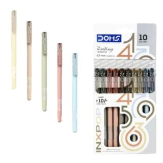 Doms | Ball Pen | INX POP | Pack of 10pcs | Art No. 81031 |