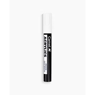 Camel | Acrylic Markers | 478 White |Size: 4.5mm | Bullet Tip | Art No. 7201478 |