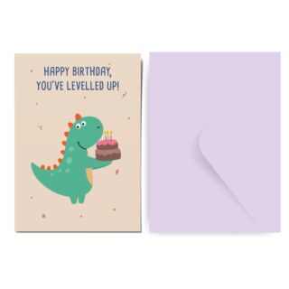 Factor Notes | Greeting Card | Dino Happy Bday|