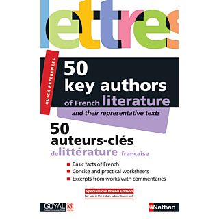 Goyal Lettres 50 Key Authors Of French Literature