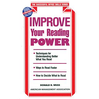Improve Your Reading Power by Donald H Weiss