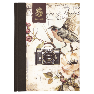 Nightingale | Inscribe Five Subject Hardbound Notebook | Ruled | 400 Pages | Size: A5 |