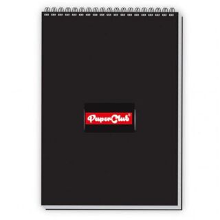 PaperClub | Wiro Premium Pocket Notebook-Ruled | 96 Pages-70gsm | Size: A7 | Art No. 53120 |
