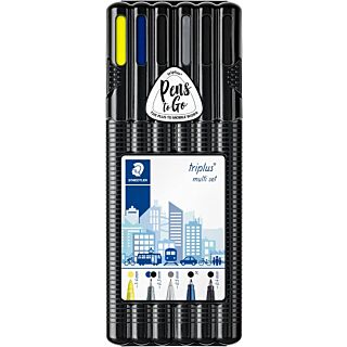 Staedtler | Triplus Fineliner Multi Set | Pack of 6pcs | Art No. 34 SB6B |