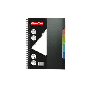 PaperClub | Wiro Premium Notebook-Plain | Five Subject-300 Pages-70gsm | Size: A4 (28cm X 21.6cm) | Art No. 53080 |