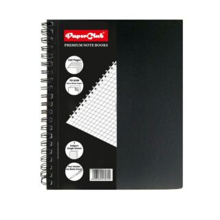 PaperClub | Wiro Premium Notebook-Squre Ruled | Single Subject-160 Pages-70gsm | Size: A4 (28cm X 21.6cm) | Art No. 53070 |