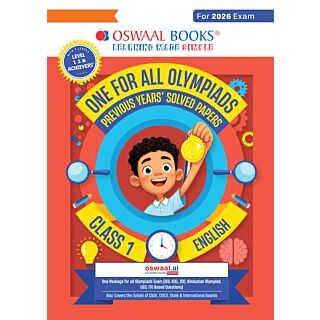 Oswaal | One For All Olympiads | English | Class 1 |