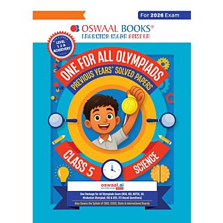 Oswaal | One for All Olympiads | Previous Years' Solved Papers | Science | Class 5 |