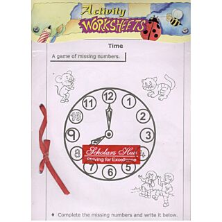 Scholars Hub Activity Worksheets Time