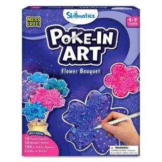 Skillmatics | Poke-in Art | Flower Bouquet | Age 4+ |