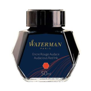 Waterman | Audacious Red | Ink Bottle | 50ml |