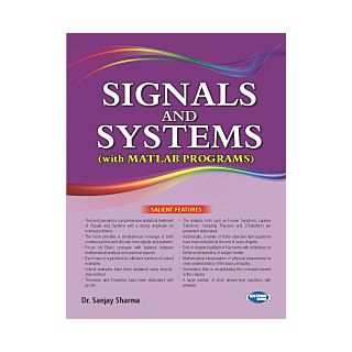 Katson | Signals and Systems With MATLAB Programs | Dr. Sanjay Sharma |