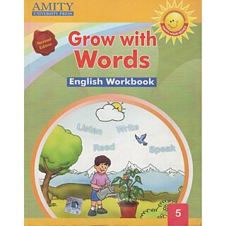 Amity | Grow With Words | English Workbook | Class 5 |