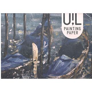 Anupam | Oil Painting Pad | Linen Emoboss | Size : A3 | 12 Sheets | 250gsm |