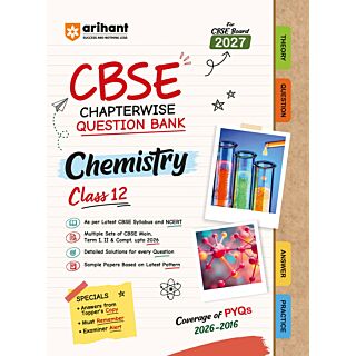 Arihant | CBSE Chapterwise Question Bank | Chemistry | Class 12 |