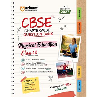Arihant | CBSE Chapterwise Question Bank | Physical Education | Class 12 |