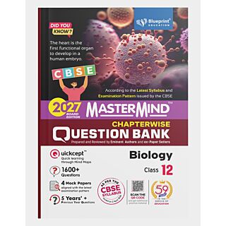 Blueprint | Mastermind Question bank | Biology | Class 12 |